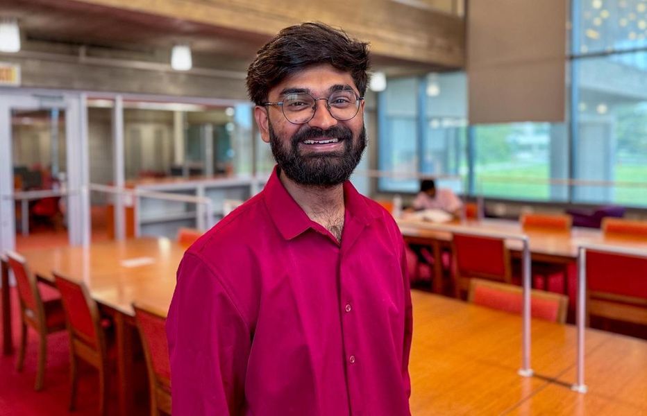 RaviKiran Paranji, grad student