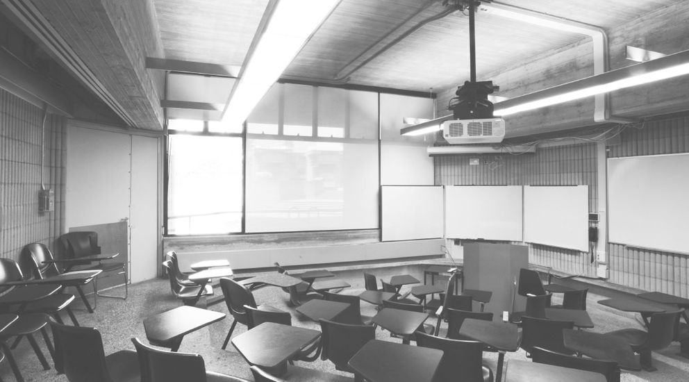 LARTS classroom before renovations