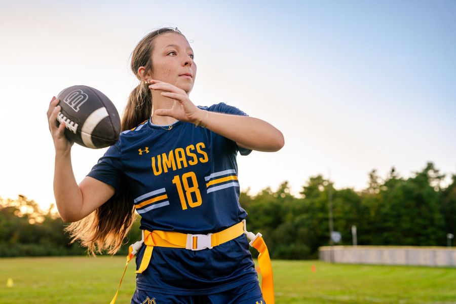 Women's Flag Football at UMass Dartmouth