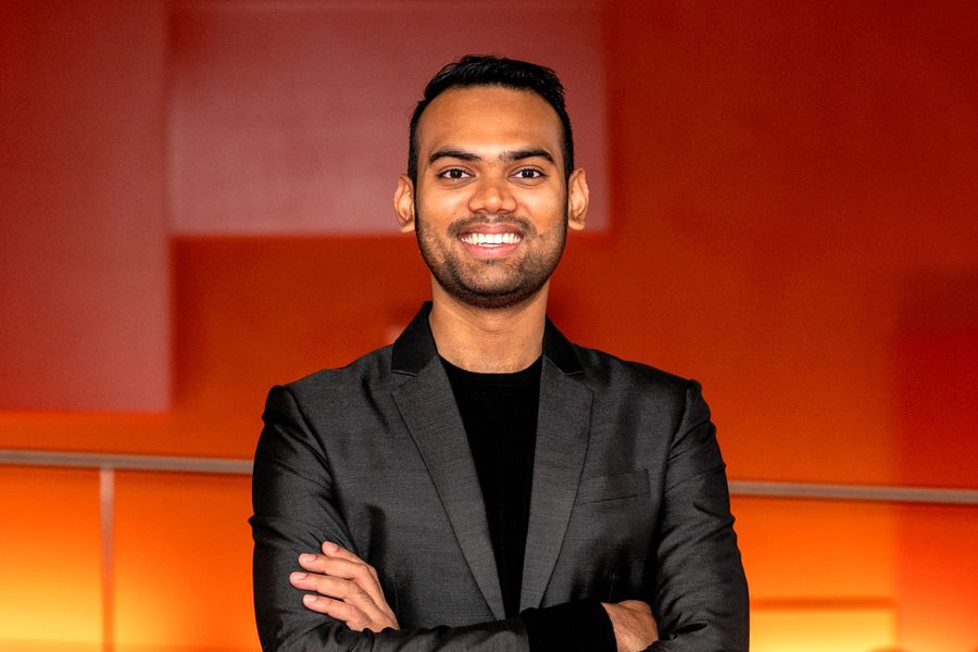 UMass Dartmouth alumnus Aditya Sahu, AI engineer at Amazon