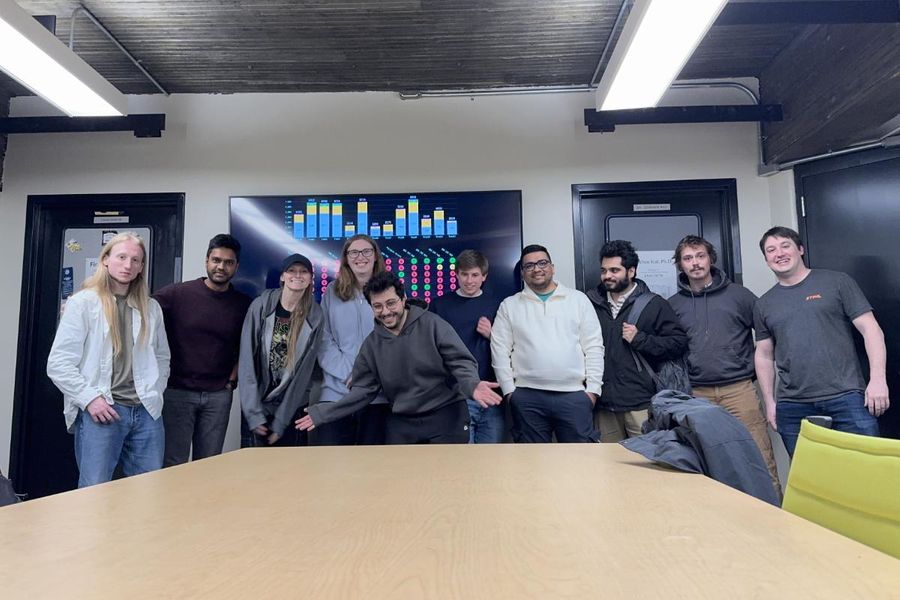 The students of the UMassD Cyber Games team