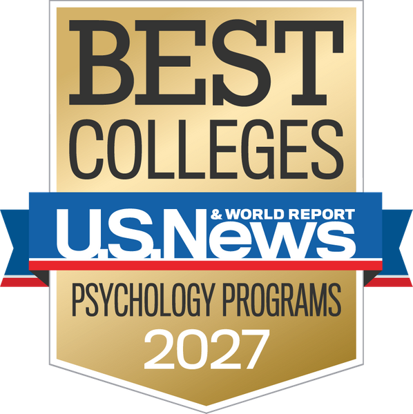 2027 U.S. News and World Report Best Colleges: Psychology badge