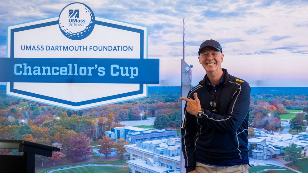 Chancellor Fuller at the Chancellor's Cup