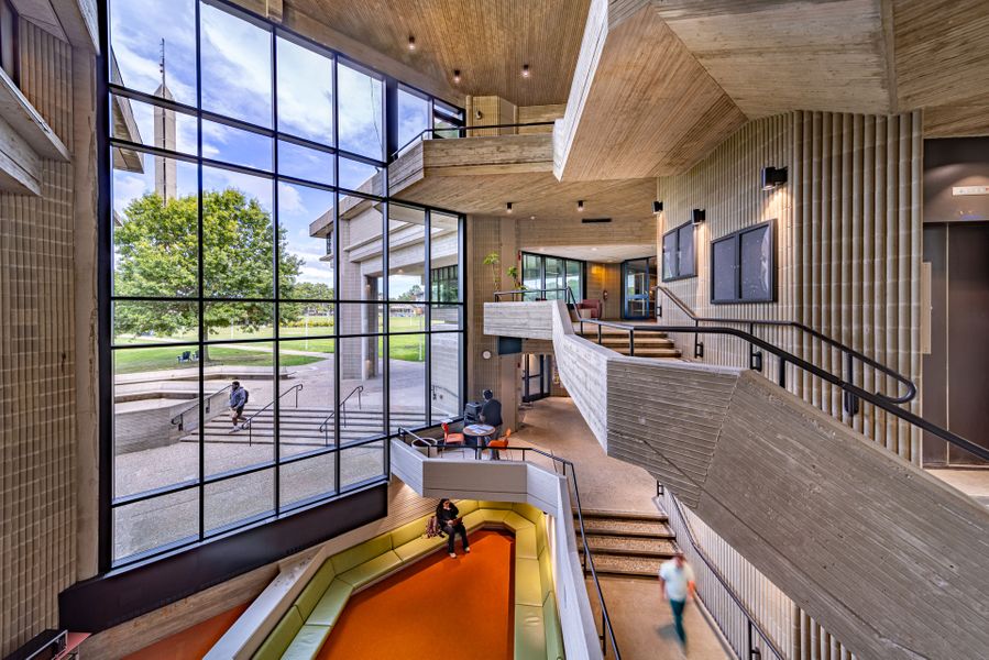 CVPA building atrium