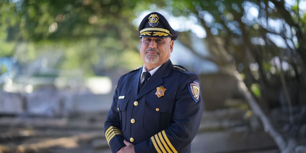 Portrait of Police Chief John Souza