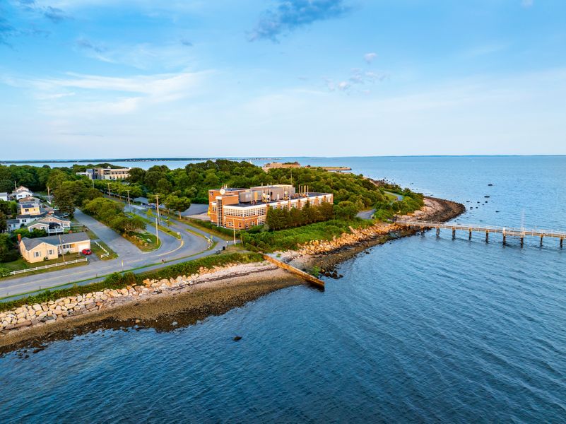 Aerial view of SMAST