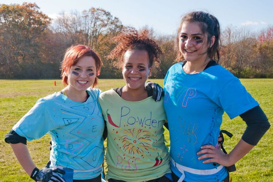Powder Puff  Football sponsored by the Center for Women, Gender & Sexuality